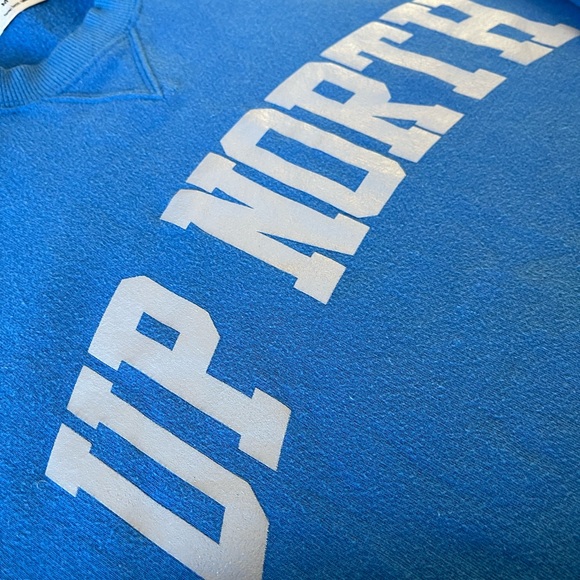 #217 UP NORTH CREW NECK SWEATSHIRT. - Picture 8 of 14